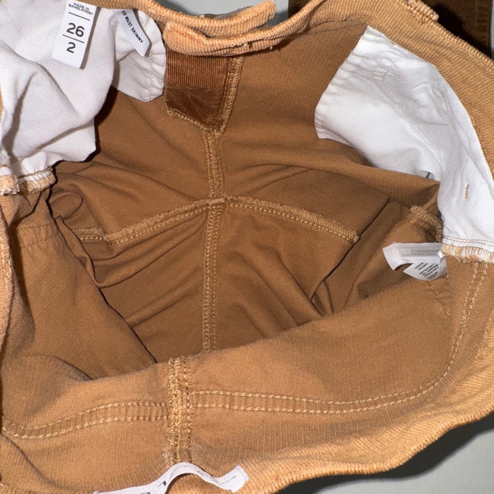 LOFT Corduroy High-Waist Skinny Pants (26/2) - Picture 12 of 15